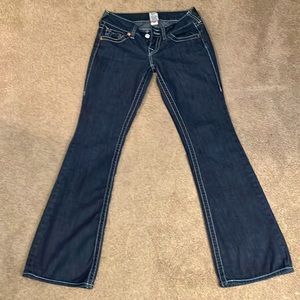 True Religion low rise boot cut size 26